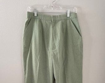 Vintage 70's Rare Mint Cotton High Waisted LEE Trousers - Etsy