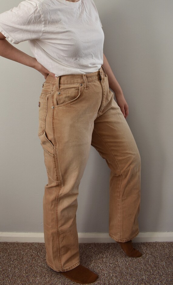 Vintage Tan Dickies Work Wear Cargo 