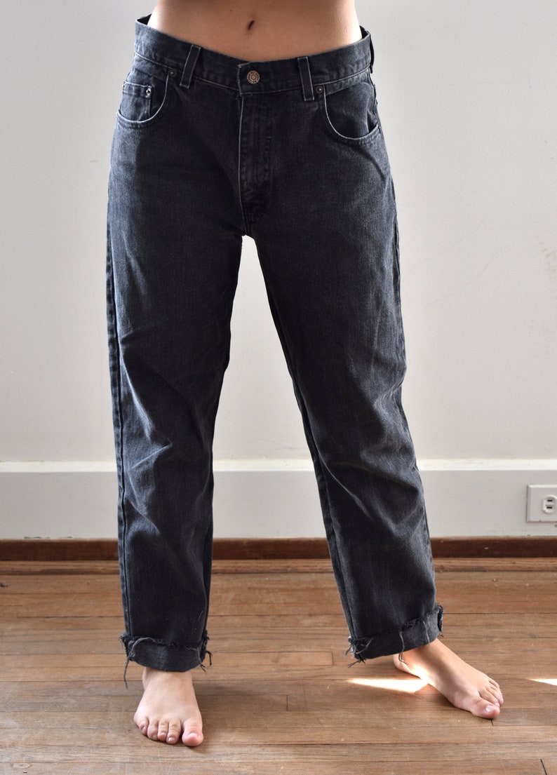 Vintage Black Arizona Jeans - Etsy