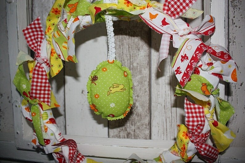 1 Decorative Wreath Easter Country House Shabby K 7 image 2