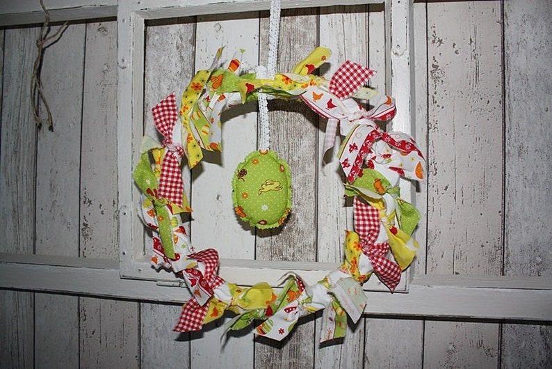 1 Decorative Wreath Easter Country House Shabby K 7 image 1