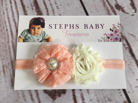 flower headband for baby shower