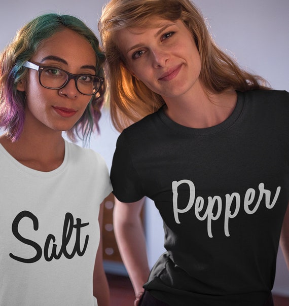 Salt and Pepper Matching Couples Adult 