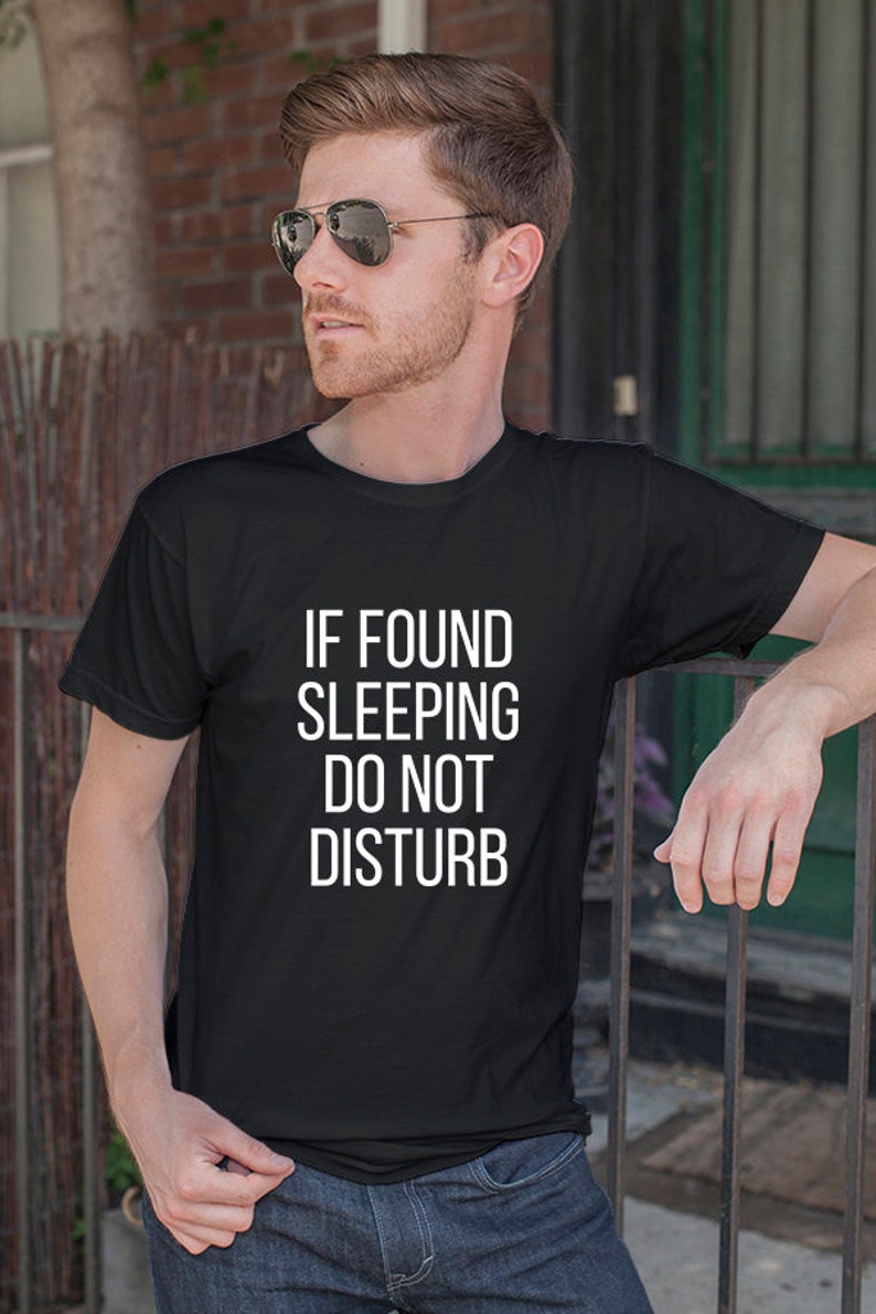 Download If Found Sleeping Do Not Disturb Funny Grandpa Shirt | Etsy