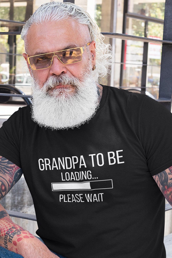 Grandpa To Be Shirt Pregnancy Reveal To Grandparents Baby | Etsy