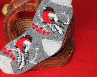 Knitted Angora Socks Gr. 38/39 Nordic, Angora stockings, winter socks, hiking, yoga, warm socks, gifts, knitted socks, knitting, traditional costumes