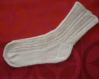 Hand knitted socks size 37, traditional socks, wool socks, wool stockings, winter socks, hiking, yoga, warm socks, gifts, socks