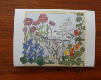 Carte Vinaigre de fleurs, Upcycling