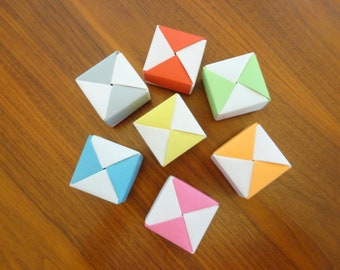 Boîtes origami, lot de 5