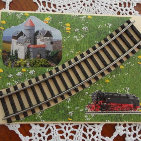 Grußkarte Modellbahn, Eisenbahn, Hobbykarte