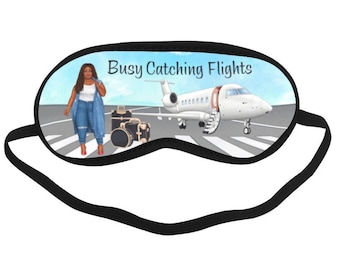 Sleep Mask for Travel, Airplane Sleep Mask, Travel Eye Mask, Eye Cover for Sleep, Sleep Mask for Women, Eye Mask Sleep, Catching Flights