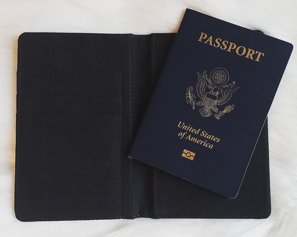 Flewed Out Custom PU Leather Passport Cover Passport Holder | Etsy