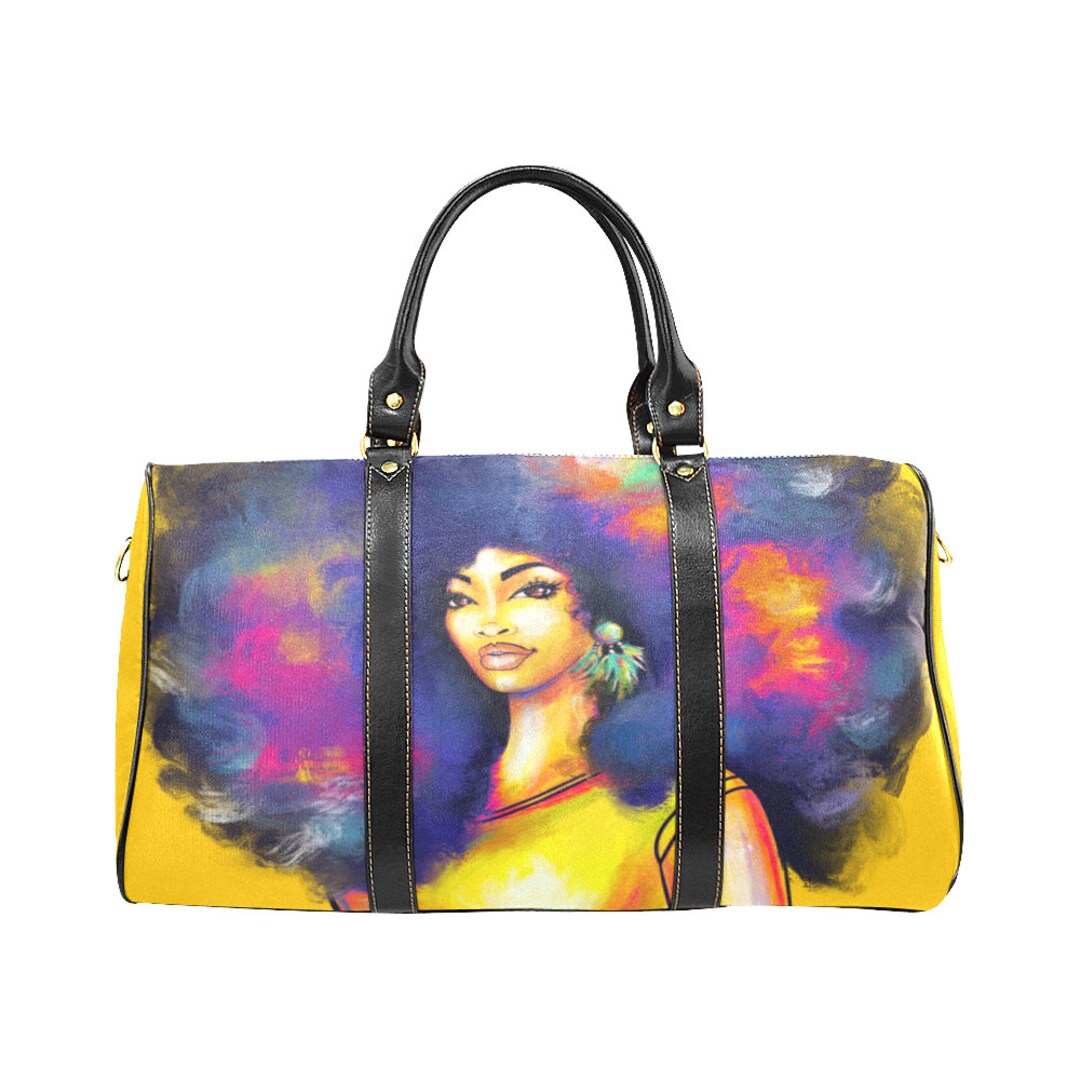 Travel Bag for Black Woman African American Travel Bag for Women