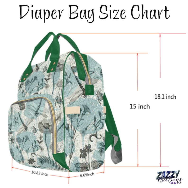 Diaper Bag Backpack Personalized Diaper Bag Baby Girl Diaper Etsy