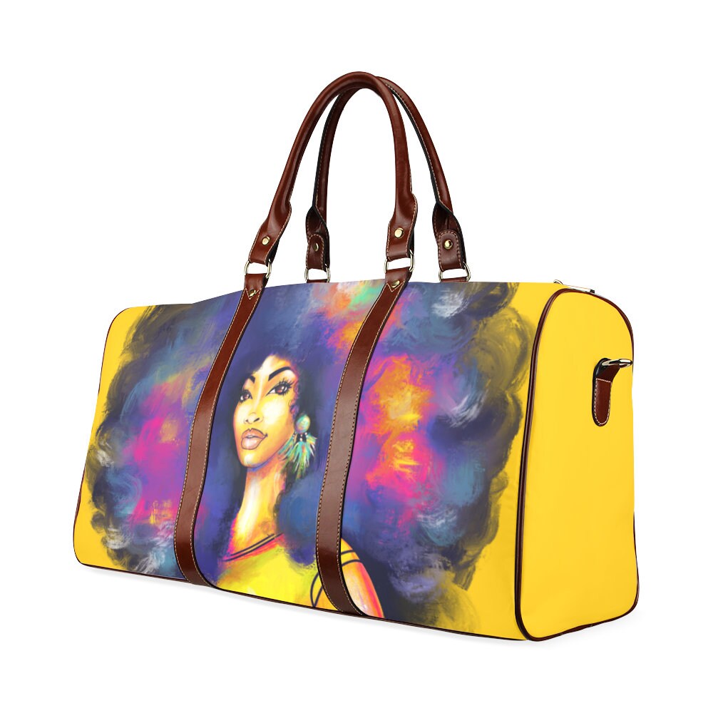 Travel Bag for Black Woman African American Travel Bag for Etsy