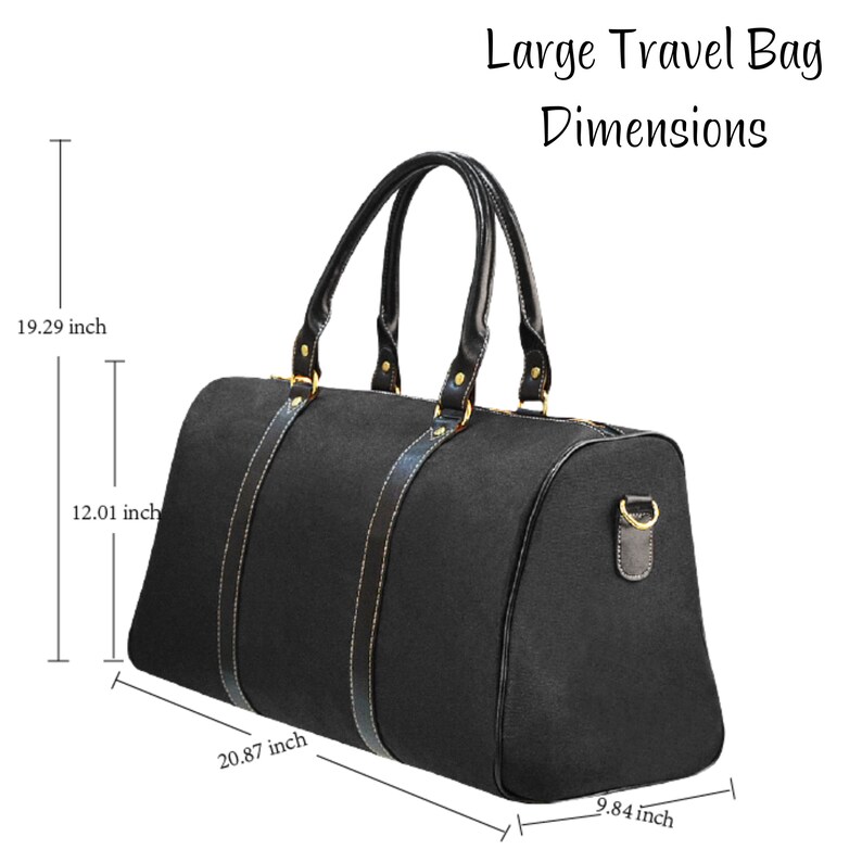 African American Travel Bag Weekender Bag Overnight Bag Duffel Bag Black Woman Travel Bag Carry On Bag Black Girl Bag Pink Bag image 9