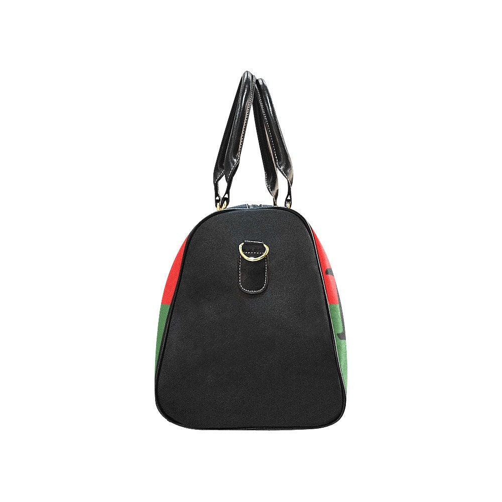 Black King Men's Duffle Bag, African American Travel Bag for Men, Black ...