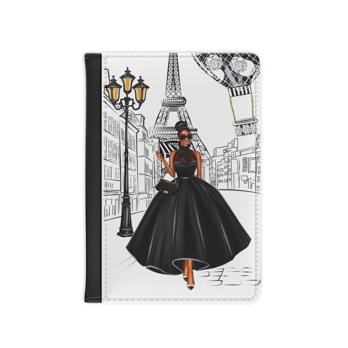 Black Girl Passport Holder African American Passport Cover Etsy