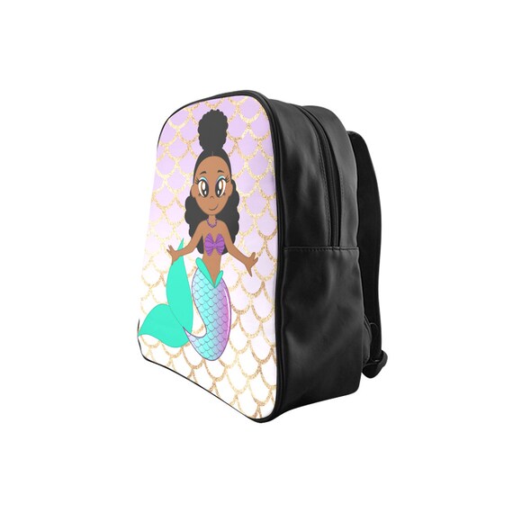 black mermaid backpack