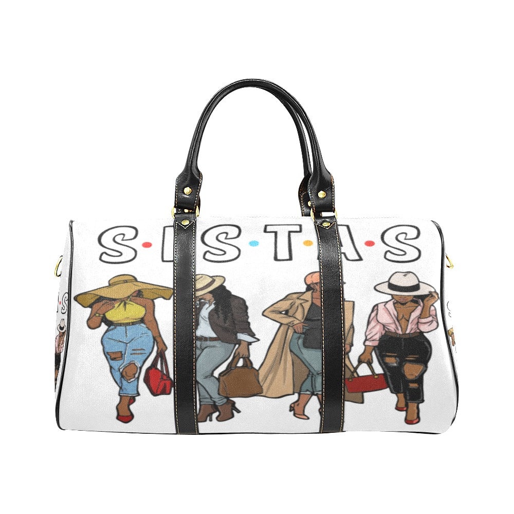 African American SISTAS Travel Bags 