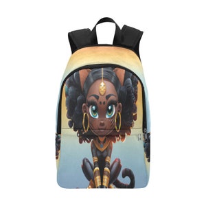 Stylish Backpack, Woman Travel Backpack, African American Bag, Backpack for Women, Fashion Backpack, Work Backpack for Women, Black Girl Bag