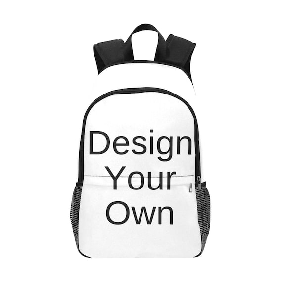 Personalize your own backpack sale