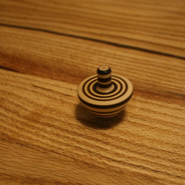 Naturally Made Hand Crafted Wooden Toy Spinning Tops