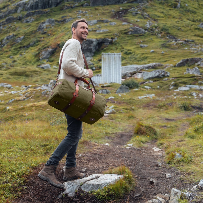 Drakensberg Sac De Voyages Homme Sac De Voyage DRAKENSBERG Cuir