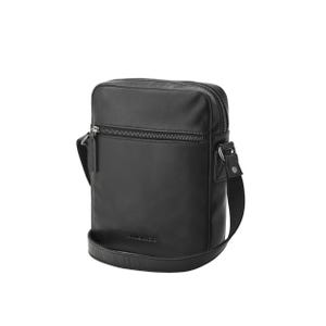 DRAKENSBERG Umhängetasche »Carlo« in elegantem Schwarz, handgemachte Luxus Schultertasche aus nachhaltigem Büffelleder