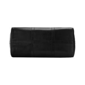 DRAKENSBERG Weekender »James« (50) Black, handcrafted leather travel bag & carry-on for men image 3