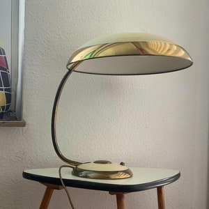 Vintage Helo XL Desk Table Lamp Presidient Style 50s Bauhaus Kaiser Idell Era