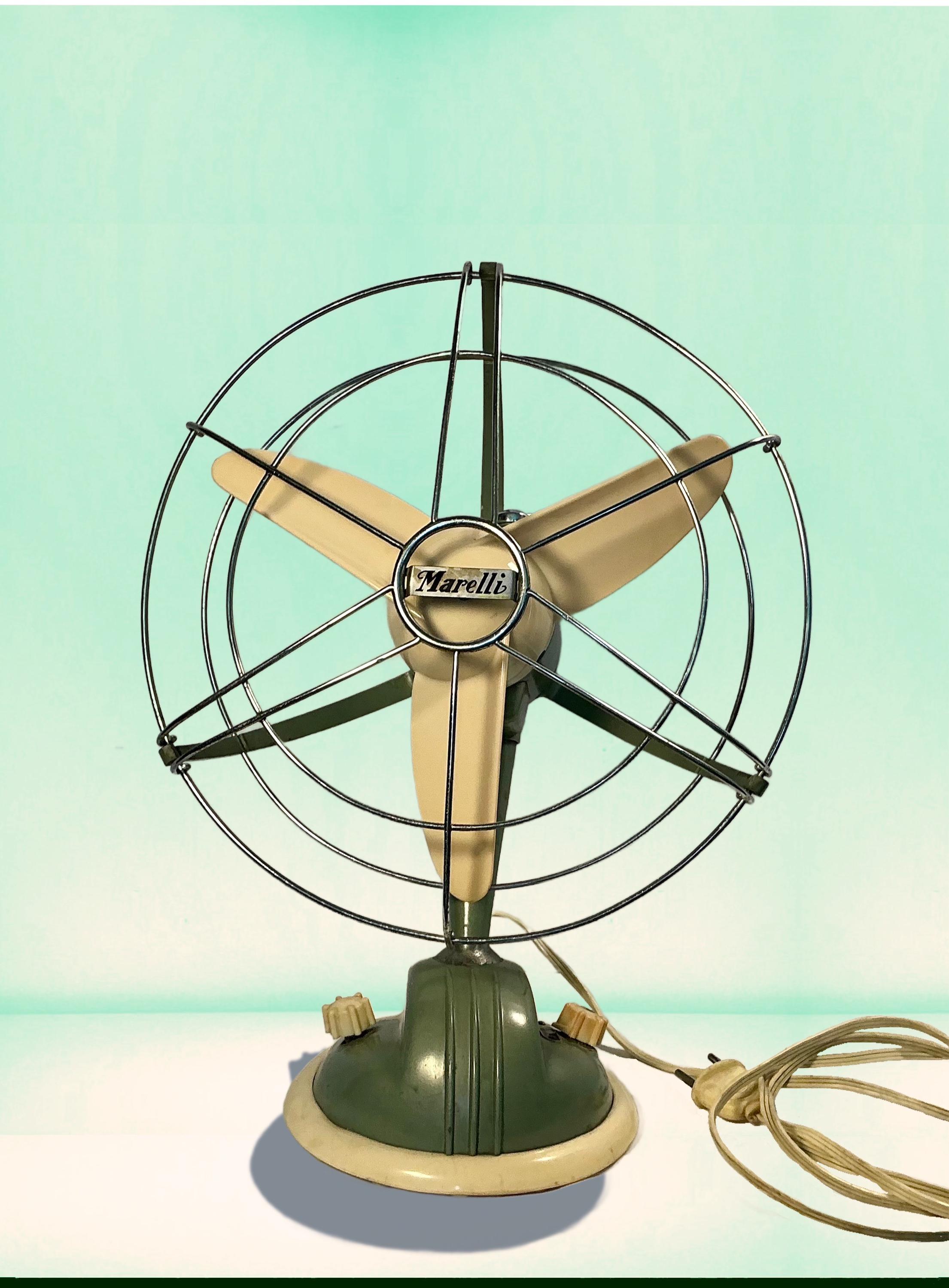 Marelli 古い金属製扇風機　アンティーク Yahoo!オークション - ビンテージ 扇風機 1920年代 Ercole