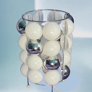 Vintage Kare design Munich table lamp bubble 80s space modernist modern