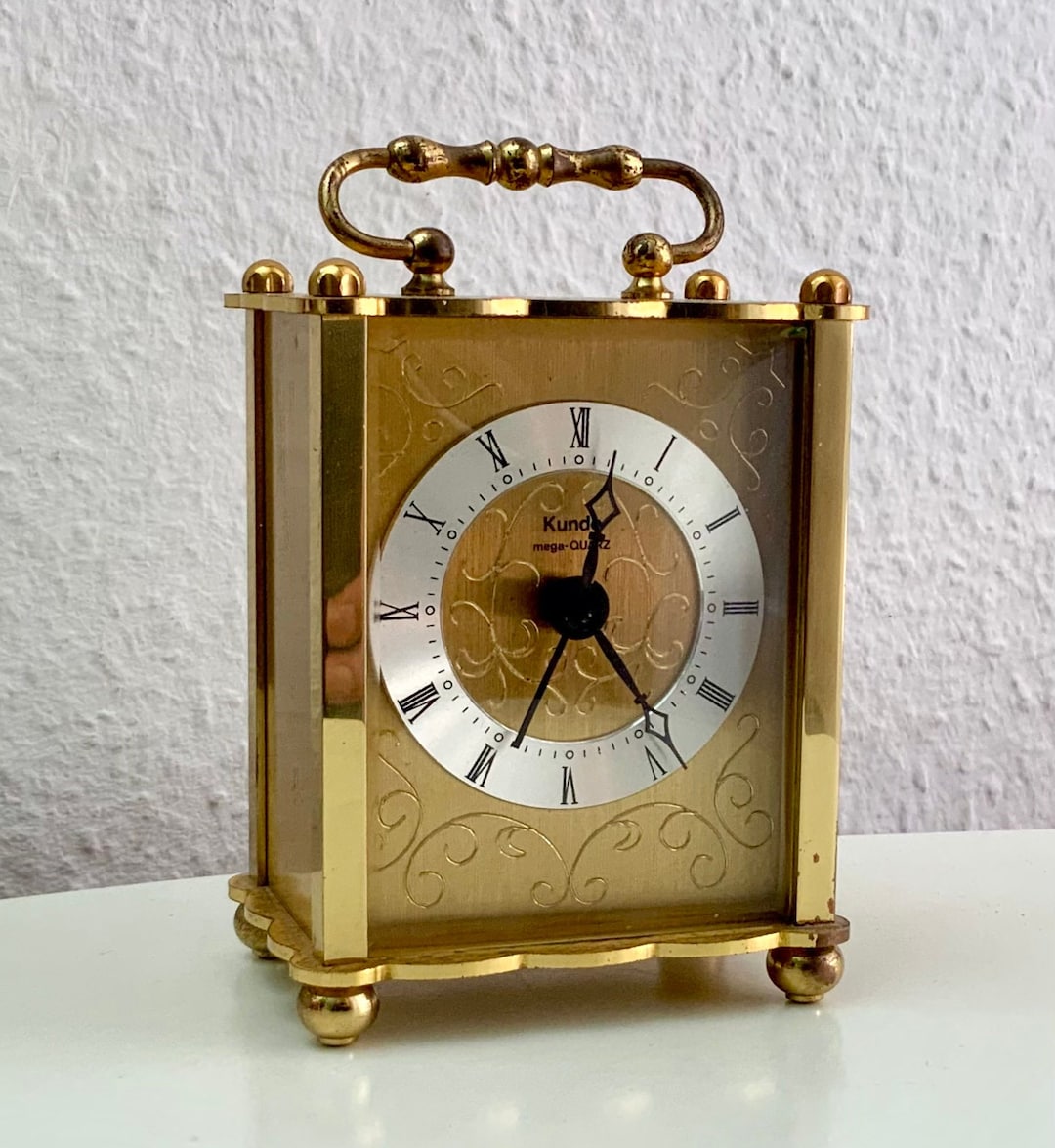 Vintage Kundo Mega Quartz Alarm Clock 60s Etsy