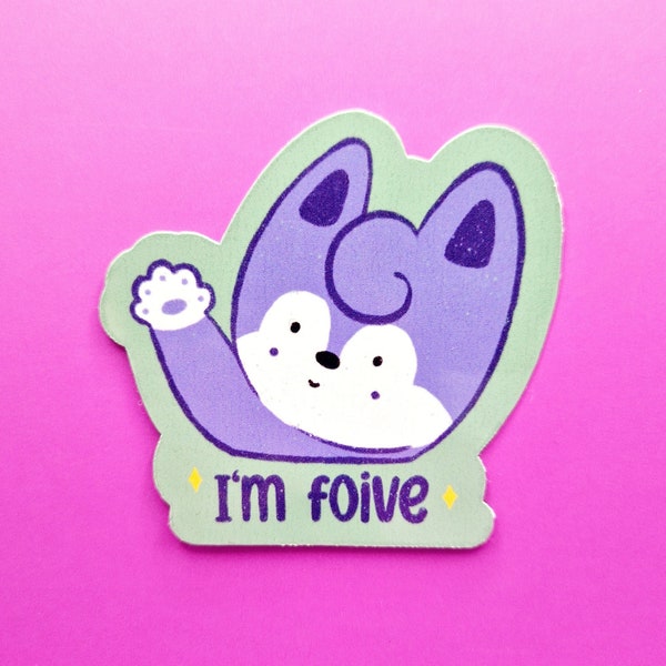 Bangchan "I'm foive" - SKZoo Stray Kids stickers