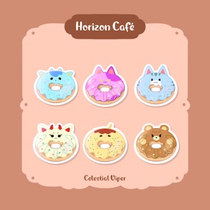 Horizon café (Animal Crossing Stickers)