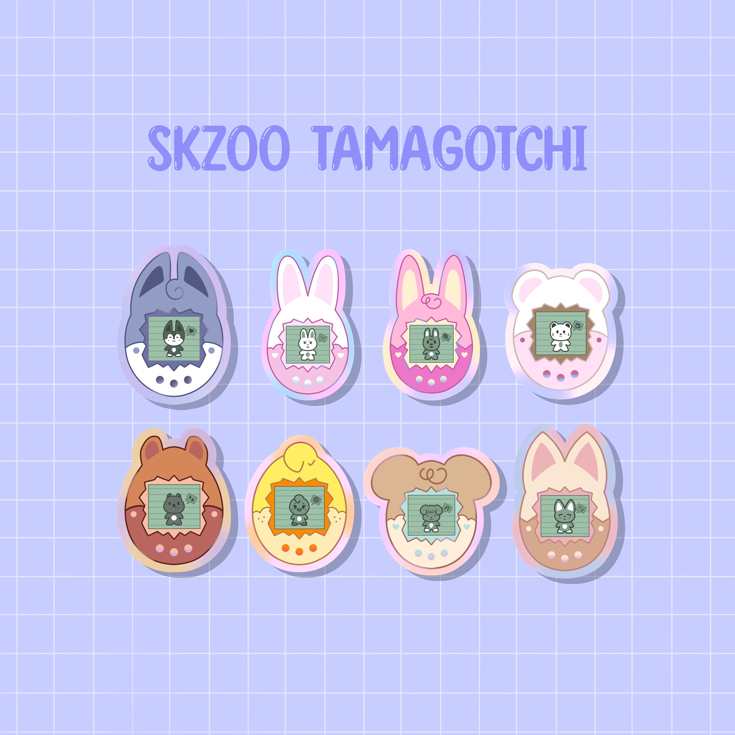 Pre-Order] Stray Kids SKZOO x Tamagotchi Official