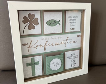 Picture frame confirmation/communion, money gift