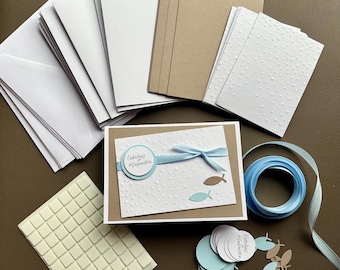 Invitations for Confirmation or Communion, DIY Craft Kit