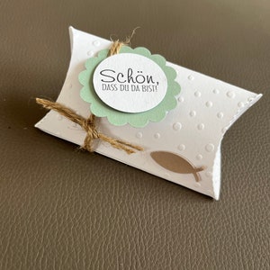 Communion/confirmation guest gift, pillow box