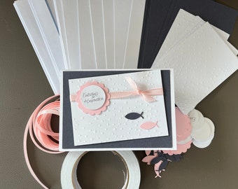 DIY Invitation Kit for Confirmation / Communion / Baptism