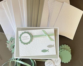 Invitations for Confirmation/Communion/Baptism - DIY Craft Kit