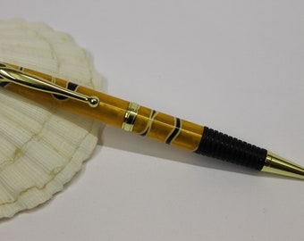 Drehkugelschreiber, aus Acrylic, Handgedrechselt