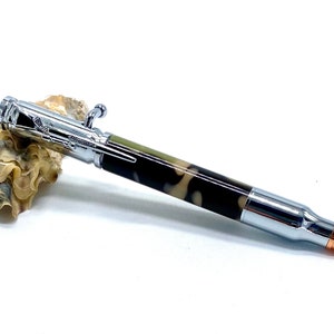 Balpen, jager, geweer, camouflage, handgedraaide grendelactiejager
