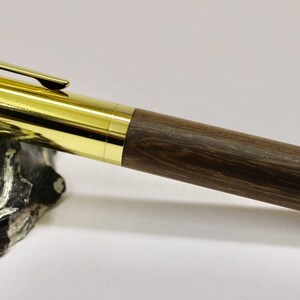 Noble rollerball, rollerball van Gombeira, handgedraaid, graveren mogelijk