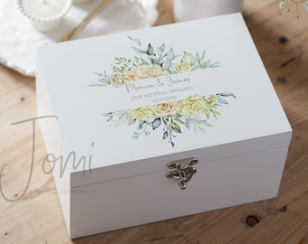 Wedding Memories Musical Sentiment Keepsake Box Personalised Wedding Memories Musical Sentiment Keepsake Box Personalised