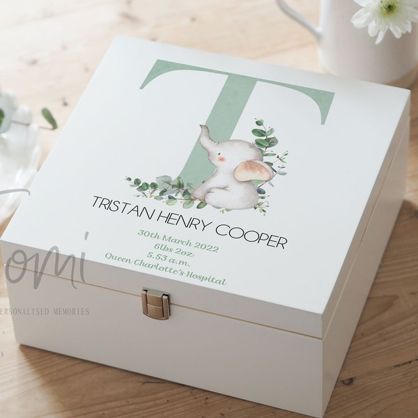 Baby Keepsake Box Etsy UK