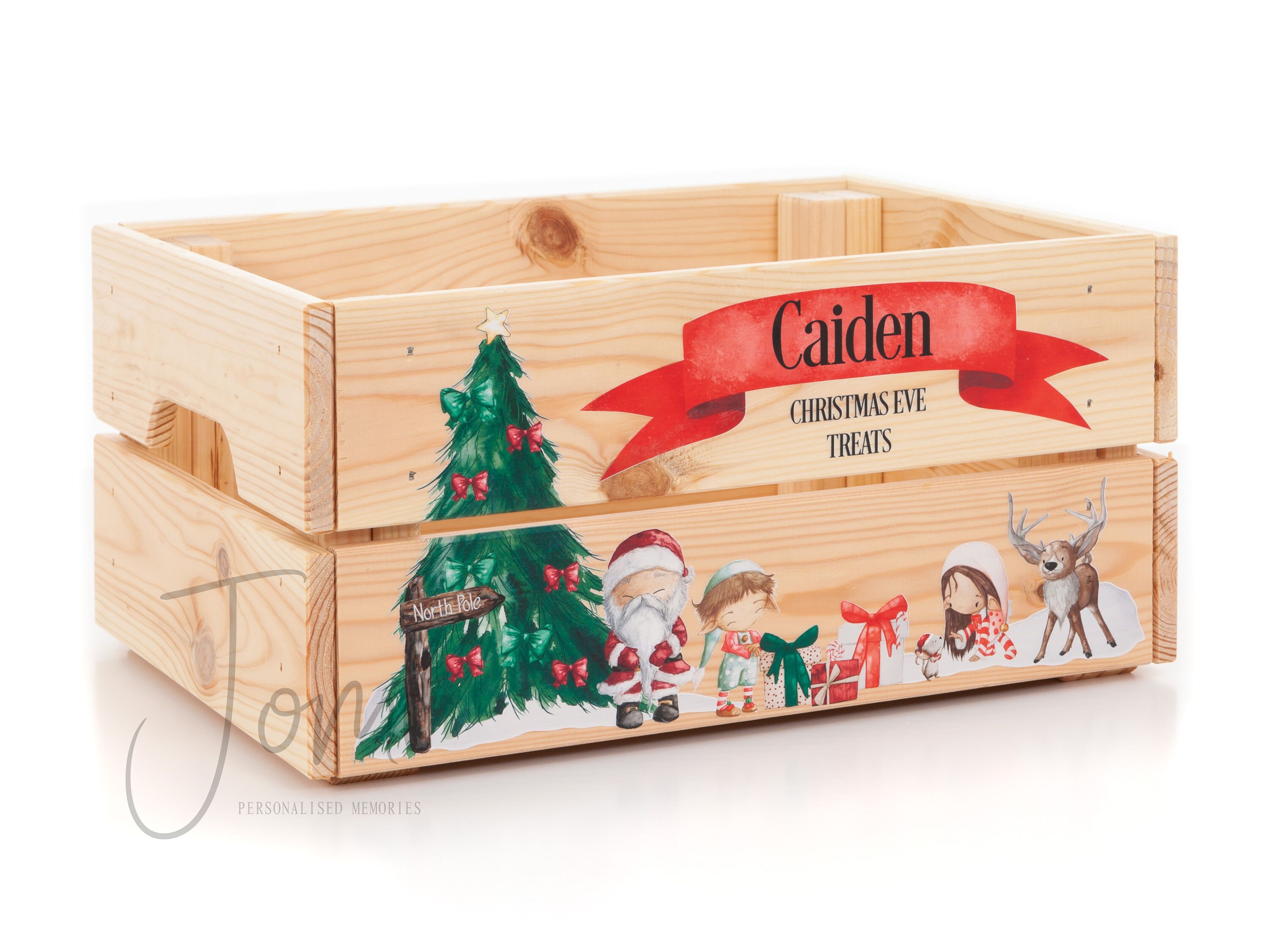 Scène De Noël Personnalisée