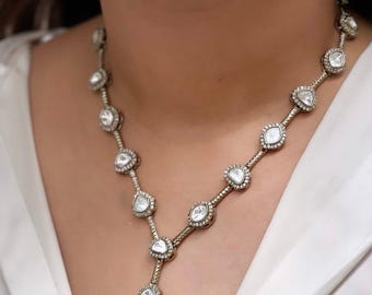 Handcrafted Indian Pearl Polki Set – Luxury Ethnic Jewelry