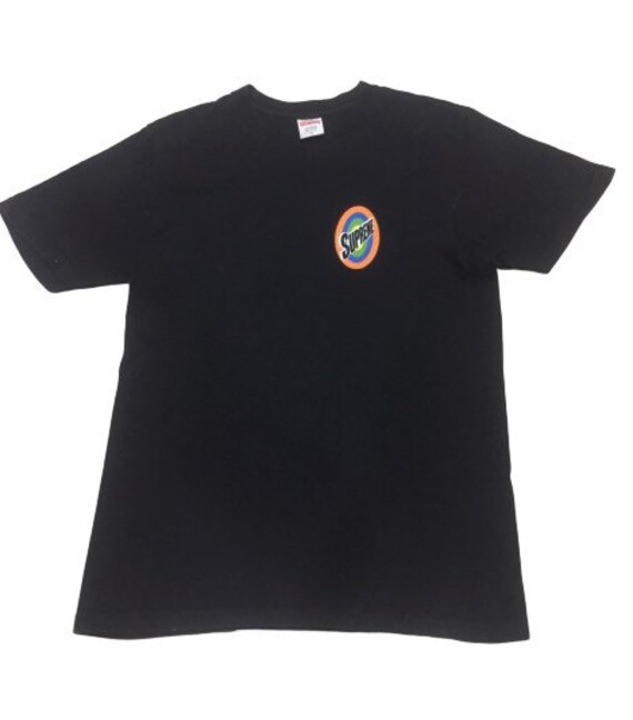 supreme big logo t shirt